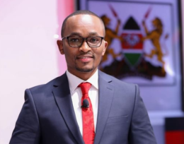 File image of Citizen TV anchor Sam Gituku.